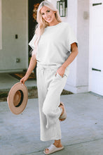Load image into Gallery viewer, Short Sleeve Top and Pants Set