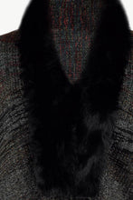 Load image into Gallery viewer, Open Front Fringe Hem Poncho
