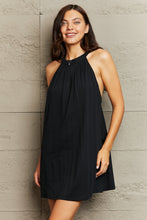 Load image into Gallery viewer, Spliced Lace Round Neck Sleeveless Dress