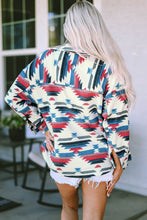 Load image into Gallery viewer, Geometric Button Down Jacket