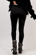 Load image into Gallery viewer, Grommet Lace Up Leggings