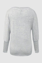 Load image into Gallery viewer, Cutout Round Neck Long Sleeve T-Shirt