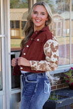 Load image into Gallery viewer, Fringe Detail Button Down Jacket