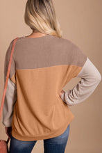 Load image into Gallery viewer, Color Block Dropped Shoulder T-Shirt