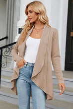 Load image into Gallery viewer, Open Front Long Sleeve Cardigan