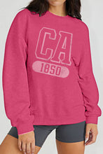 Load image into Gallery viewer, Simply Love Full Size GA 1850 Graphic Sweatshirt