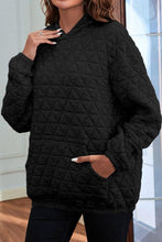 Load image into Gallery viewer, Quilty Pleasures Long Sleeve Hoodie with Pocket