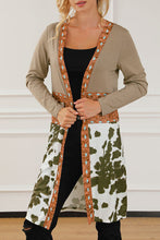 Load image into Gallery viewer, Printed Long Sleeve Open Front Outerwear