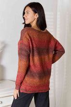Load image into Gallery viewer, Gradient V-Neck Sweater