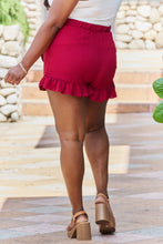 Load image into Gallery viewer, GeeGee Remember Me Plus Size Ruffled Hem Skort