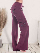 Load image into Gallery viewer, Mid Waist Pants with Pockets