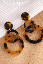 Load image into Gallery viewer, Acrylic Double-Hoop Earrings
