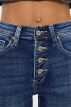 Load image into Gallery viewer, Kancan Full Size Cat's Whiskers Button Fly Denim Shorts