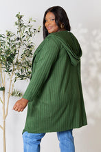Load image into Gallery viewer, DOORBUSTER DEAL: Bae Full Size Hooded Sweater Cardigan Cardigan
