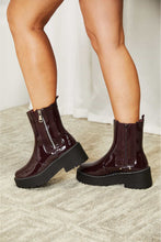 Load image into Gallery viewer, Forever Link Side Zip Platform Boots
