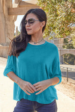 Load image into Gallery viewer, Basic Bae Full Size Round Neck Drop Shoulder T-Shirt