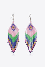 Load image into Gallery viewer, Beaded Dangle Earrings