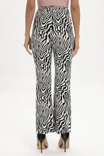 Load image into Gallery viewer, Zebra Print Straight Leg Pants
