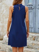 Load image into Gallery viewer, Mock Neck Sleeveless Mini Dress