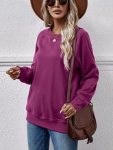 Load image into Gallery viewer, Round Neck Long Sleeve Sweatshirt