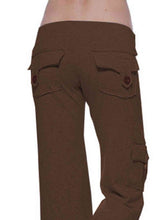 Load image into Gallery viewer, Mid Waist Pants with Pockets